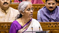 PTI : Finance Minister Nirmala Sitharaman 